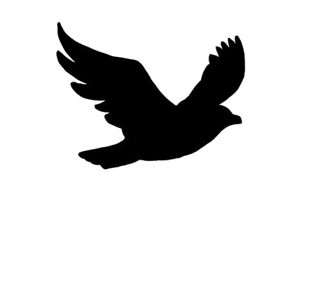 Simple Bird Silhouette at GetDrawings | Free download