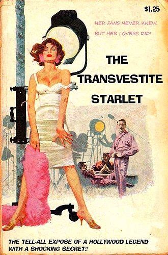 The Transvestite Starlet Pulp Magazine Book And Magazine Magazine Art