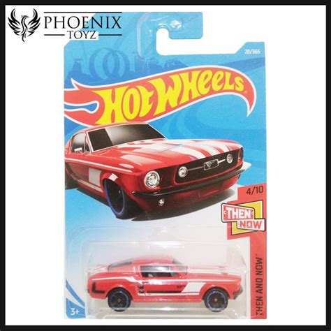 Hot Wheels 67 Ford Mustang Mainline Shopee Malaysia