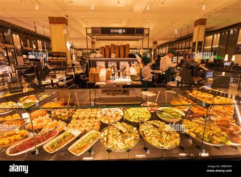 England London Knightsbridge Harrods Food Hall Delicatessan