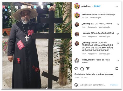 Kelmon Viraliza Nas Redes Foto Como Padre De Festa Junina