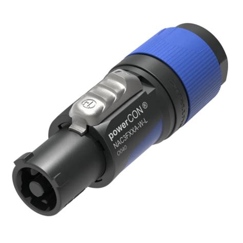 NAC3FXXA-W-L-D | NEUTRIK Connector powerCON 3P 16A, Screw Terminals ...