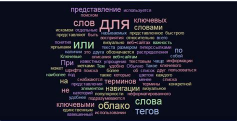 Облако слов как дидактический инструмент — Дидактор