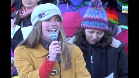 Rachel Carroll Rivas Speaking At Women S March On Montana