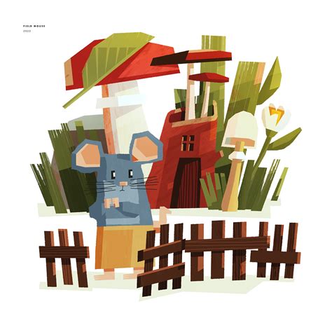 field mouse  behance