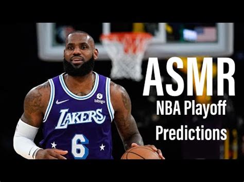 ASMR NBA Playoffs Conference Finals Predictions YouTube