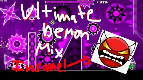 Ultimate Demon Mix Insane Demon By Zobros Youtube