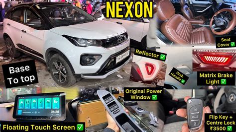 Tata Nexon Xe Modified With Genuine Accessories Tata Nexon Xe