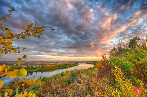 Fall In The River Valley And Beyond - Part 1 - Alberta Landscape ...