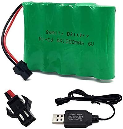 Qsmily V Battery Pack Mah Ni Cd Aa Rechargeable Battery Pack