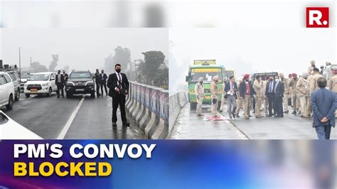 Pm Modis Convoy Was Stuck For 20 Mins Exclusive Details Of Security