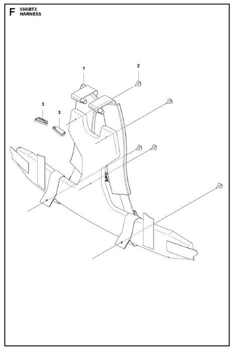 Husqvarna Ibtx Harness Lawn Turfcare Machinery Parts