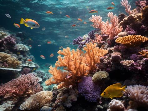 Premium Photo The Coral Reefs Are Diverse Ecosystems Important For