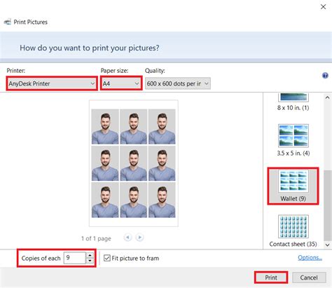 How To Print Passport Sized Photos From The Comfort Of Your Home