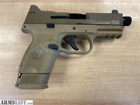 Armslist For Sale Fn 509c Compact Tactical 9mm 24rd Fde 66 100780