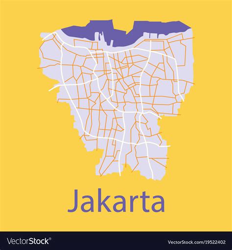 Peta Jakarta Vector 56 Koleksi Gambar