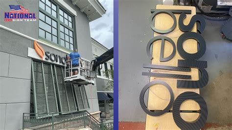 Custom Sign Installation And Manufacturing For Multi Site Projects