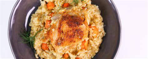 Michael Symon S Greek Style Chicken And Rice Recipe The Chew