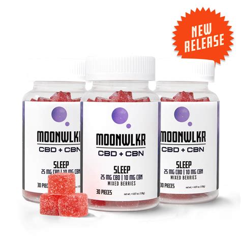 Cbdcbn Sleep Gummies Mixed Berry Moonwlkr