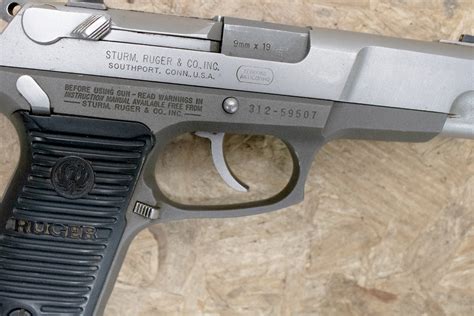 Ruger P89 9mm Police Trade In Pistol Sportsmans Outdoor Superstore