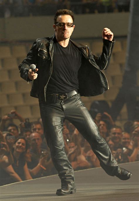 Bono Picture 25 - U2 Performs on Stage During The U2 360 Tour Concert