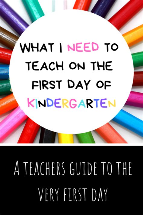 First Week Of Kindergarten Activities Books And Ideas Artofit