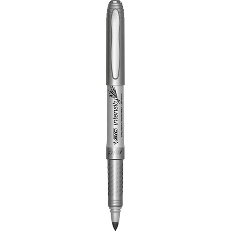 Permanent Marker Bic Intensity Mm Fine Metallic Silver