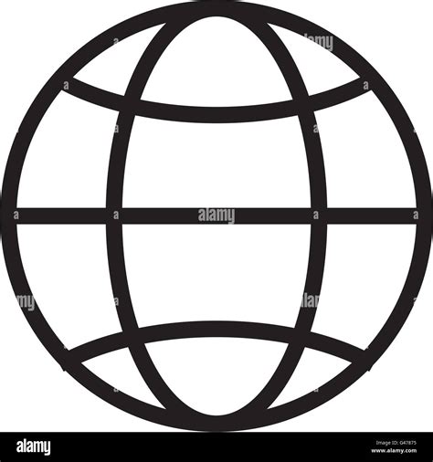 Globe Diagram Vector Illustration Stock Vector Image And Art Alamy