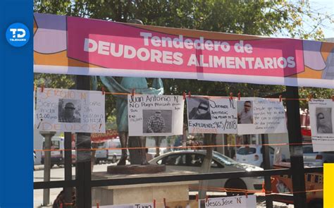 Instalan tendedero de deudores alimentarios en Gómez Palacio