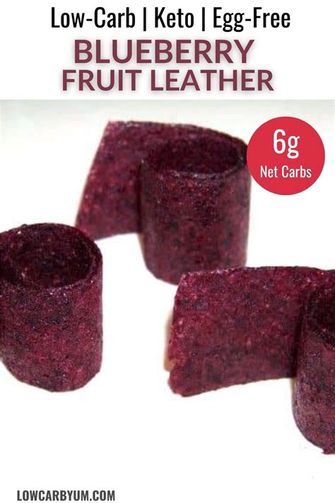 Blueberry Fruit Leather Receitas