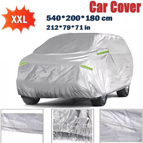 Full Car Cover Sun Dust Scratch Rain Snow Uv T Waterproof Breathable