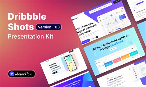 Dribbble Presentation Shots Version 03 Figma