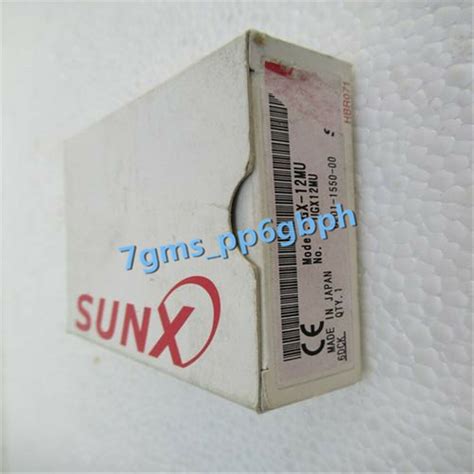 Pc New In Box Sunx Photoelectric Switch Gx Mu Ebay