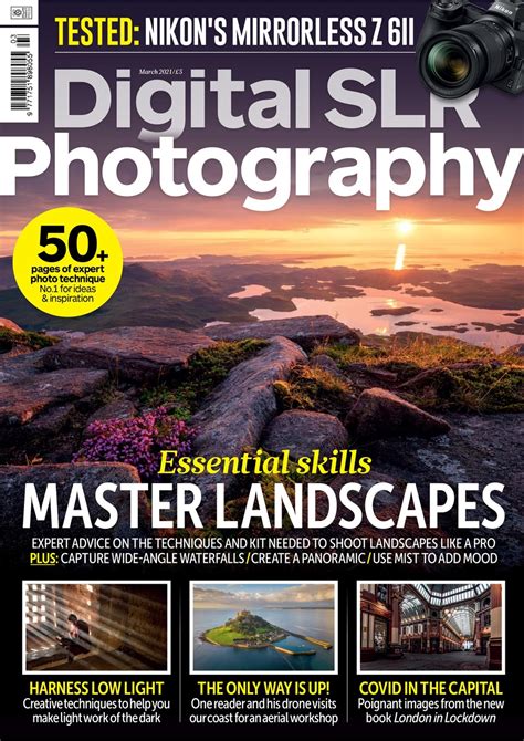 Digital SLR Photography Magazine Subscriptions and March 2021 Issue