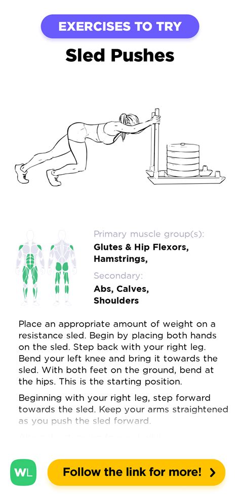 Sled Pushes – WorkoutLabs Exercise Guide