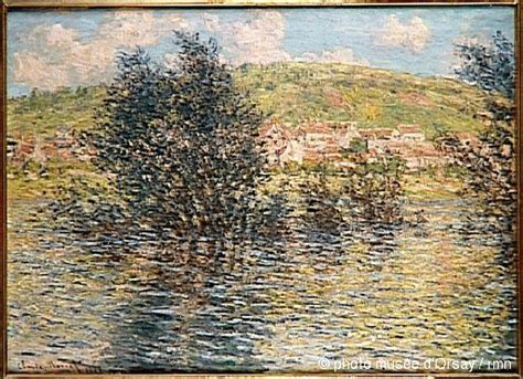 Claude Monet La Seine à Vétheuil effet de soleil après la pluie