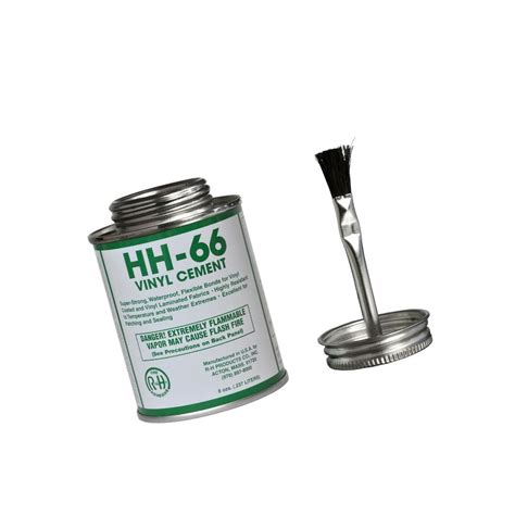 HH 66 PVC Vinyl Cement Glue With Brush 8oz 1 1 EBay