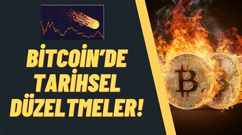 Bitcoinde Tarihsel D Zeltmeler Youtube