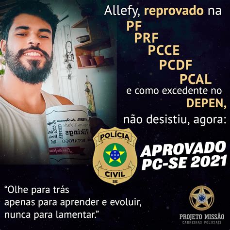 Allefy aprovado PC SE 2021 Projeto Missão