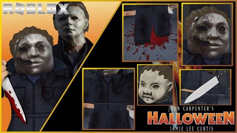 Halloween Michael Myers Roblox Cosplay Showcase Youtube