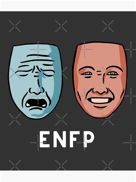 Enfp Mbti Myers Briggs Campaigner Poster By Isstgeschichte Redbubble