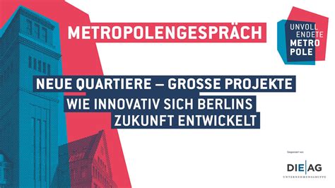 Metropolengespräch „neue Quartiere Große Projekte Wie Innovativ