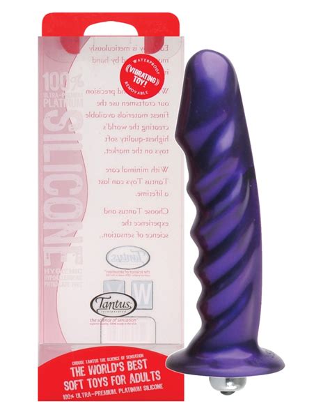 Tantus Echo Silicone Vibrating Dildo Purple By Tantus Inc Cupid S