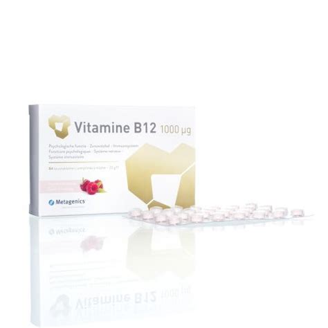 Vitamine B12 1000 Mcg 84 Comprimés à Mâcher Pharmamarket