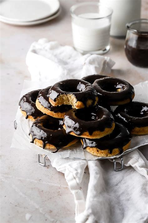 Chocolate Glazed Donuts Baked Donuts Baran Bakery