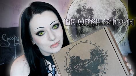 The Witches Moon Unboxing Witchy Subscription Box Toxic Tears