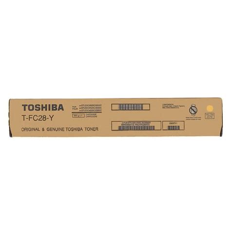 Toshiba T FC28 Y TFC28Y Original Yellow Toner Cartridge