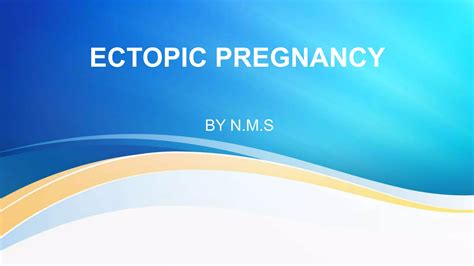 Ectopic Pregnancy Ppt