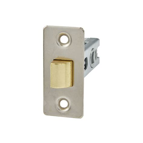 Satin Nickel Effect Latch Tubular Mortice Latch Departments Diy At Bandq