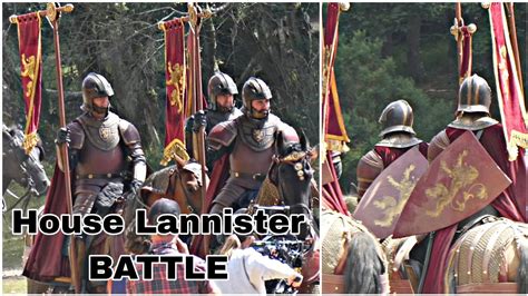 House Of The Dragon Lannister Battle Youtube